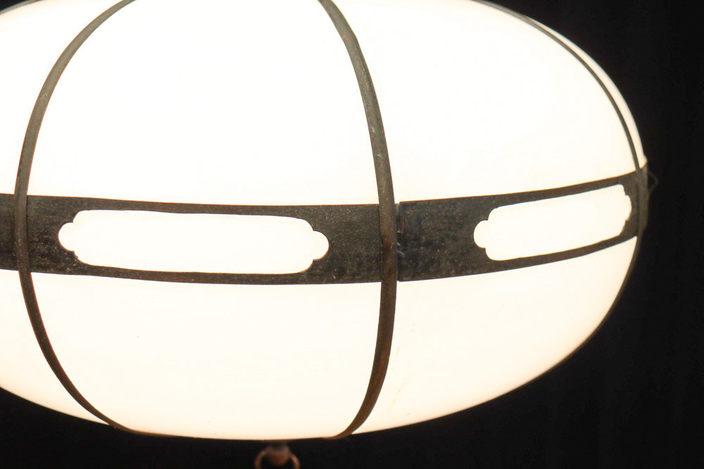 時代を経た味わいが風情ある雪洞型電笠　DC8576