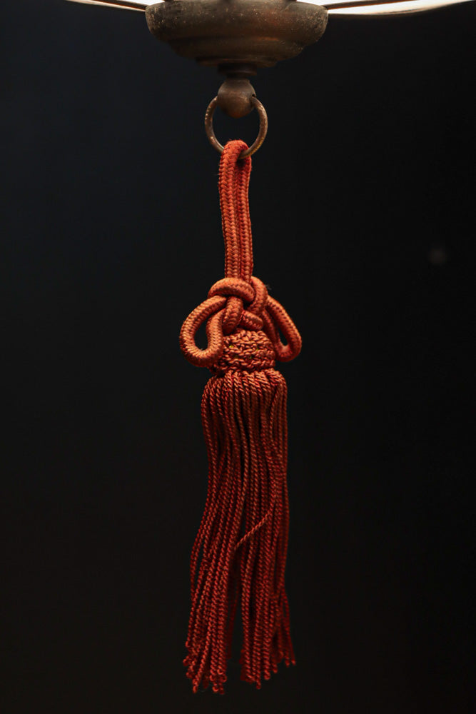 時代を経た味わいが風情ある雪洞型電笠　DC8576