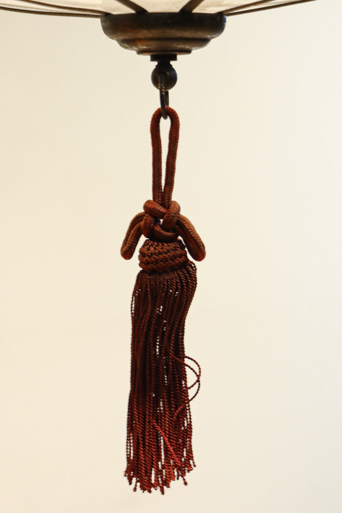 時代を経た味わいが風情ある雪洞型電笠　DC8576