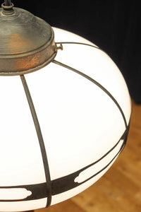 時代を経た味わいが風情ある雪洞型電笠　DC8576