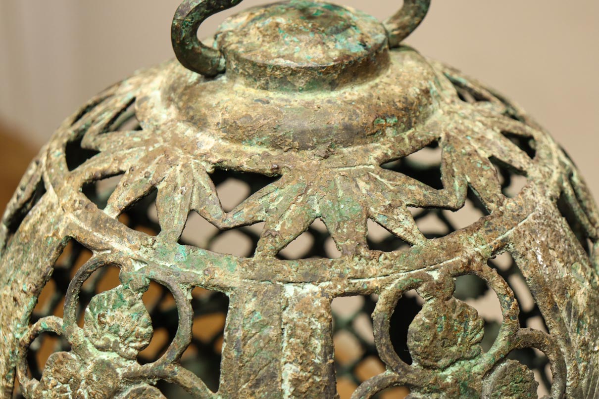 Antique tool (Copper hanging lantern) DC8581