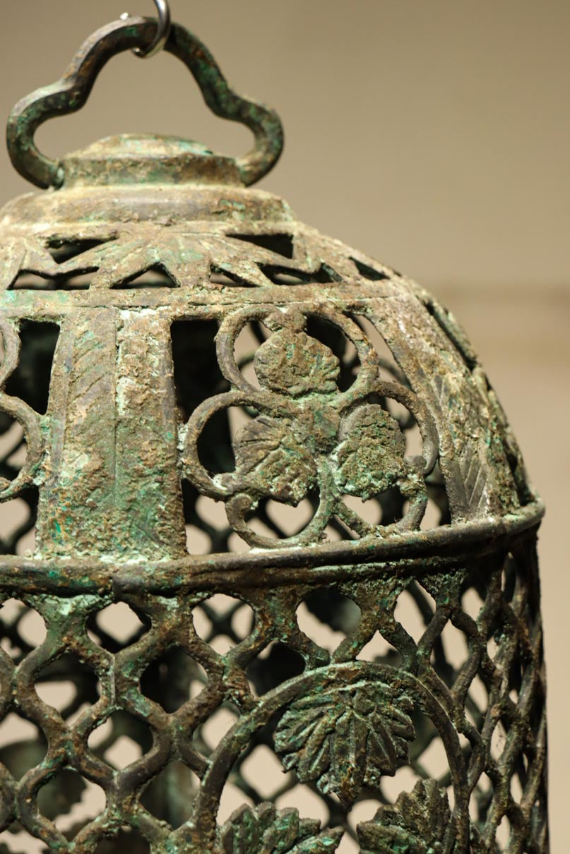 Antique tool (Copper hanging lantern) DC8581