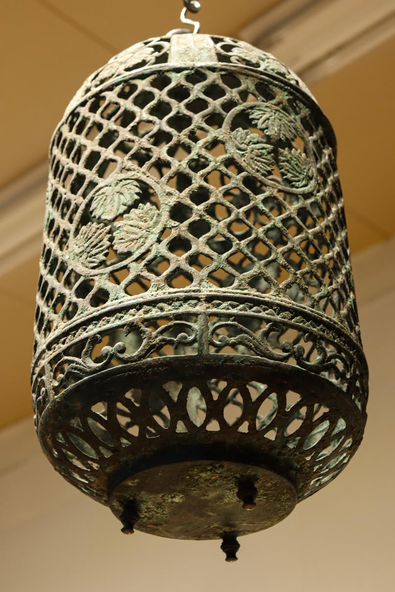 Antique tool (Copper hanging lantern) DC8581