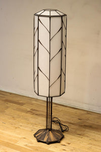 高さ1370ミリ!! 和モダンなフレームデザインのスタンドライト　 DC8586