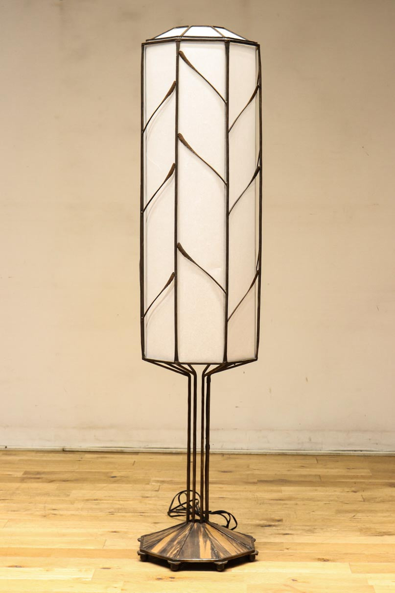 高さ1370ミリ!! 和モダンなフレームデザインのスタンドライト　 DC8586