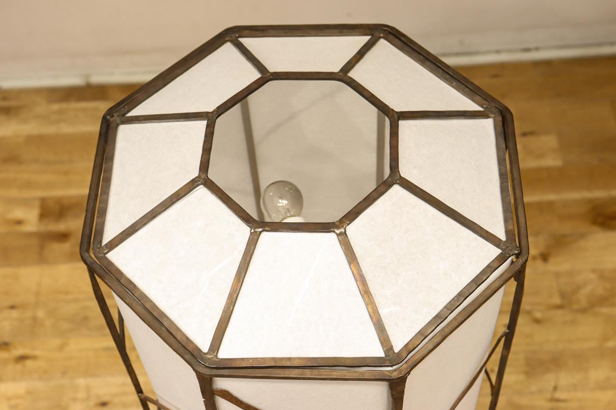 高さ1370ミリ!! 和モダンなフレームデザインのスタンドライト　 DC8586