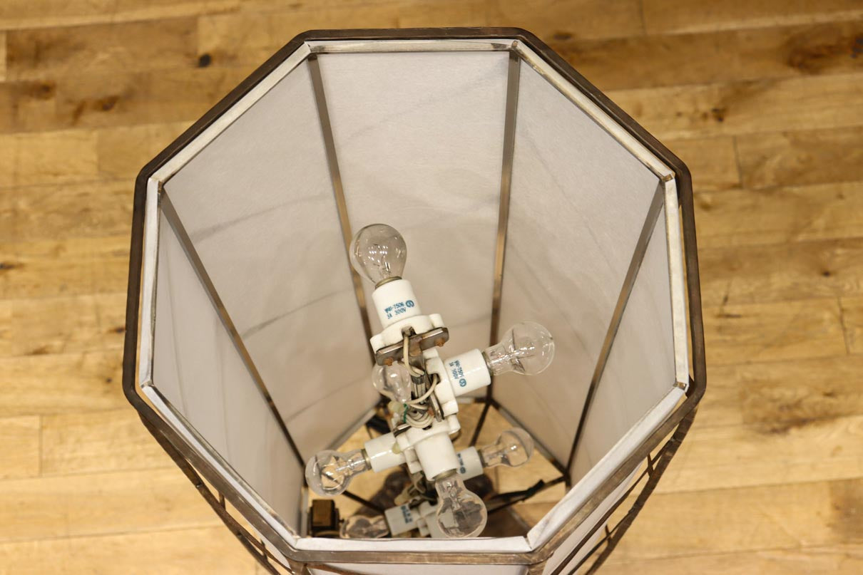 高さ1370ミリ!! 和モダンなフレームデザインのスタンドライト　 DC8586