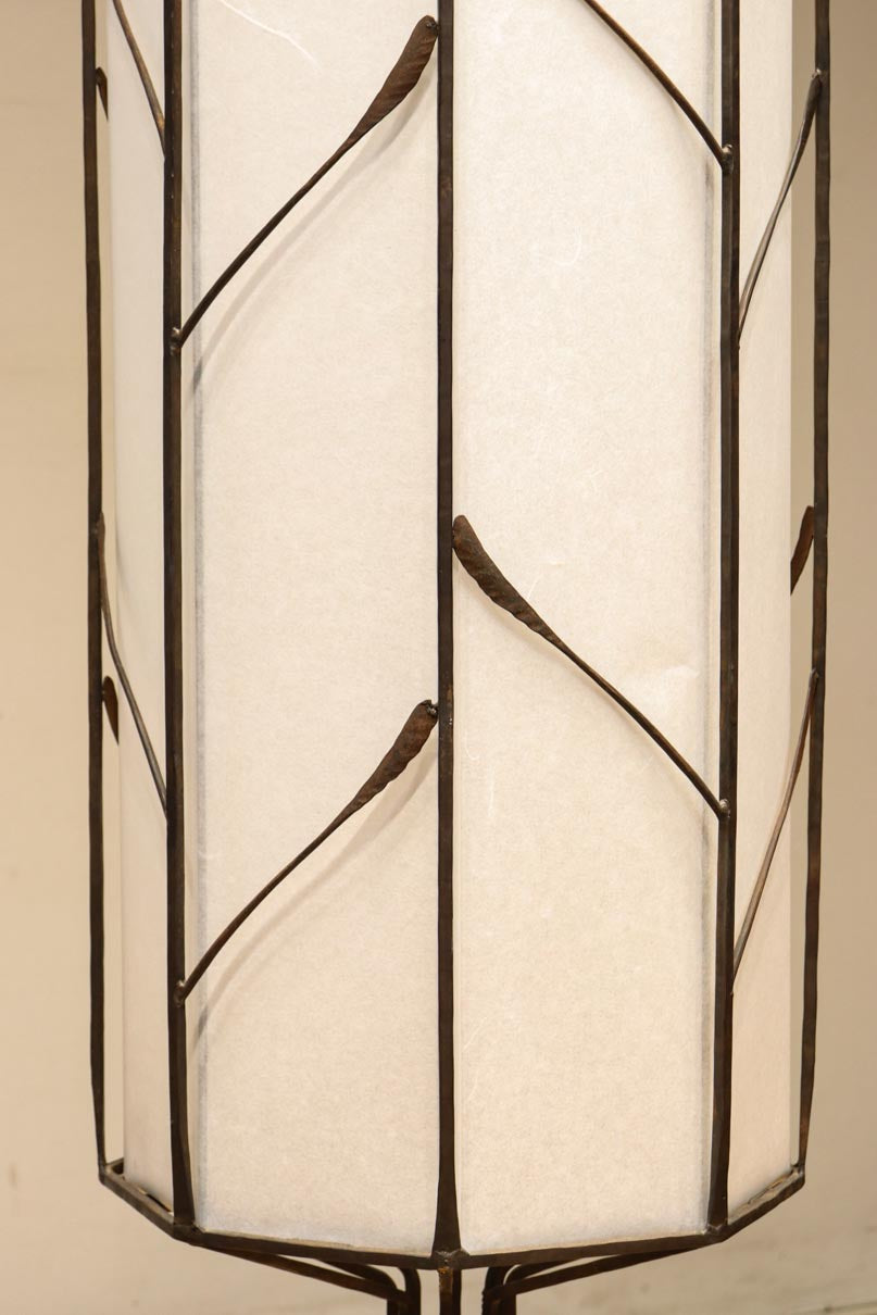 高さ1370ミリ!! 和モダンなフレームデザインのスタンドライト　 DC8586