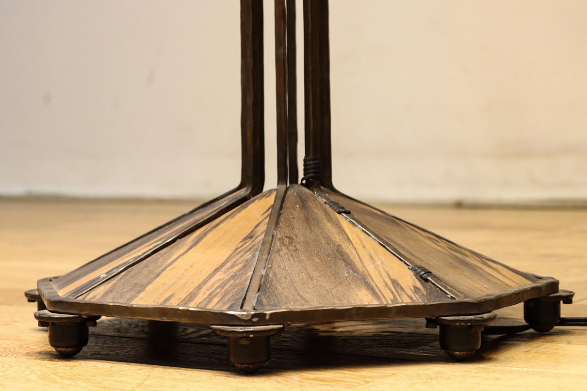 高さ1370ミリ!! 和モダンなフレームデザインのスタンドライト　 DC8586