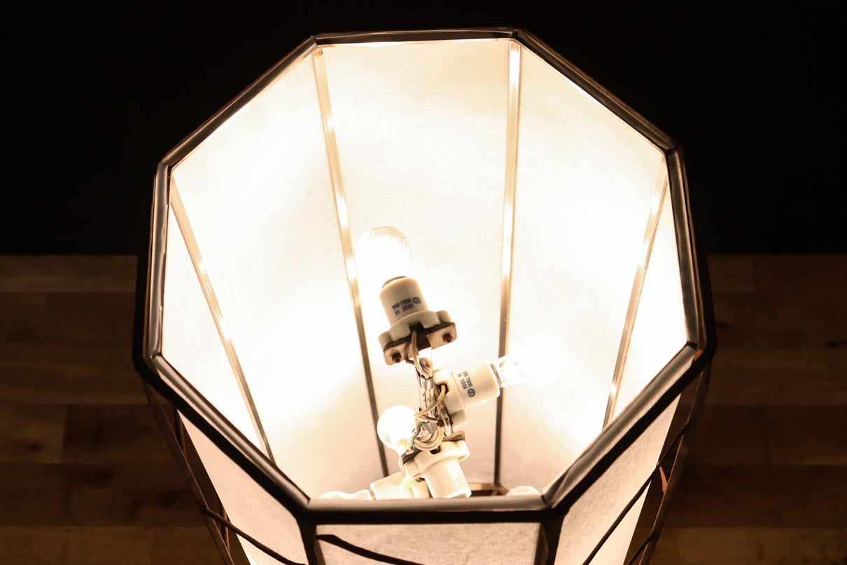 高さ1370ミリ!! 和モダンなフレームデザインのスタンドライト　 DC8586