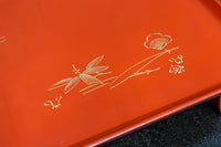 朱漆に黄金色が映える洗練されたお屠蘇セット　DC8600