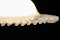 水色の縁周りが可愛らしい細やかなフリルの電笠　DC8613