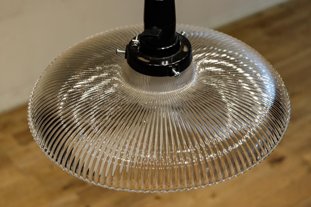 透明ガラスの煌びやかな雰囲気ある電笠　DC8617　在庫2個