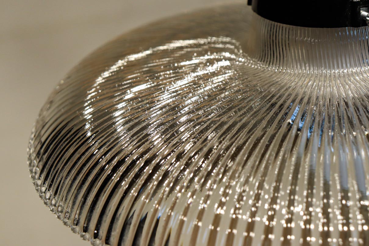 透明ガラスの煌びやかな雰囲気ある電笠　DC8617　在庫2個