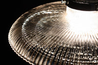 透明ガラスの煌びやかな雰囲気ある電笠　DC8617　在庫2個