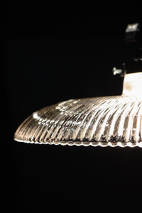 透明ガラスの煌びやかな雰囲気ある電笠　DC8617　在庫2個