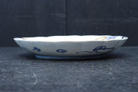 縁起の良い絵柄で彩り鮮やかな大皿　DC8639　在庫15枚