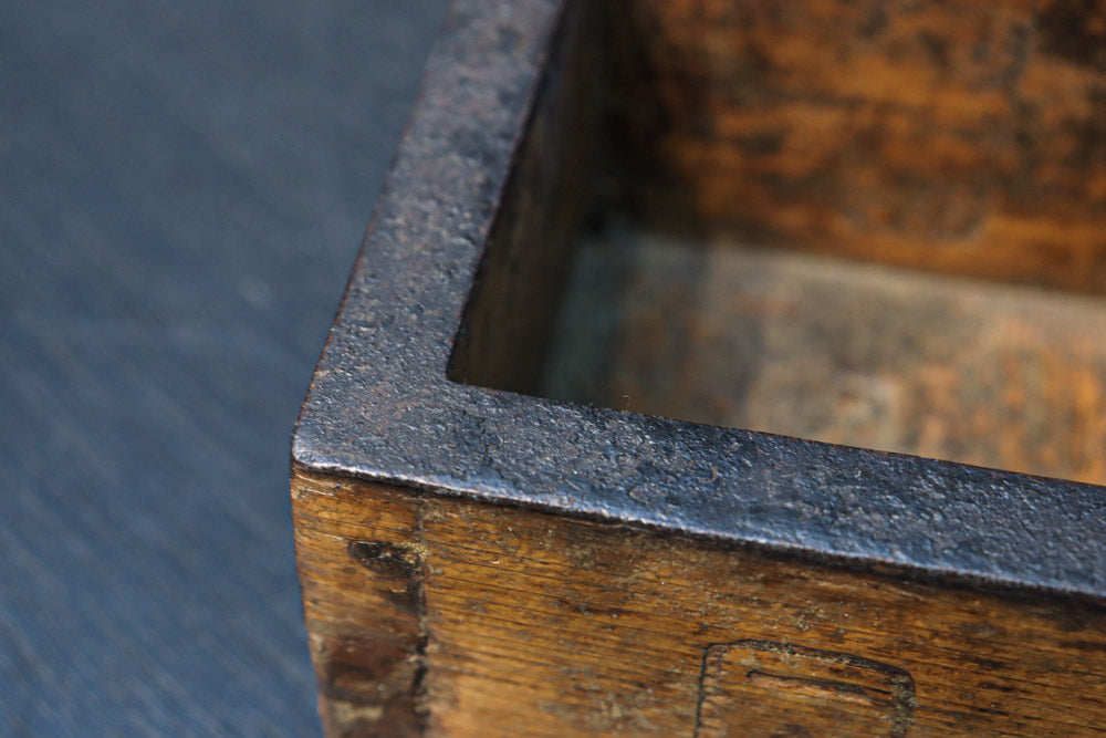 時代の風合い漂う一合マス　DC8665ab　在庫(a:1 b:1)個