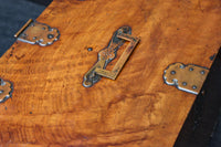 時代の風合いが味わいある色艶の綺麗な酒田硯箱　DC8672