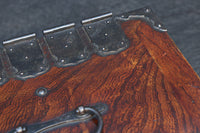 引き出し前面の杢目が美しい風格漂う硯箱　DC8673