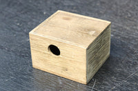 引き出し前面の杢目が美しい風格漂う硯箱　DC8673