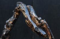 木の枝の持ち手が印象的な自然美ある花カゴ　DC8690