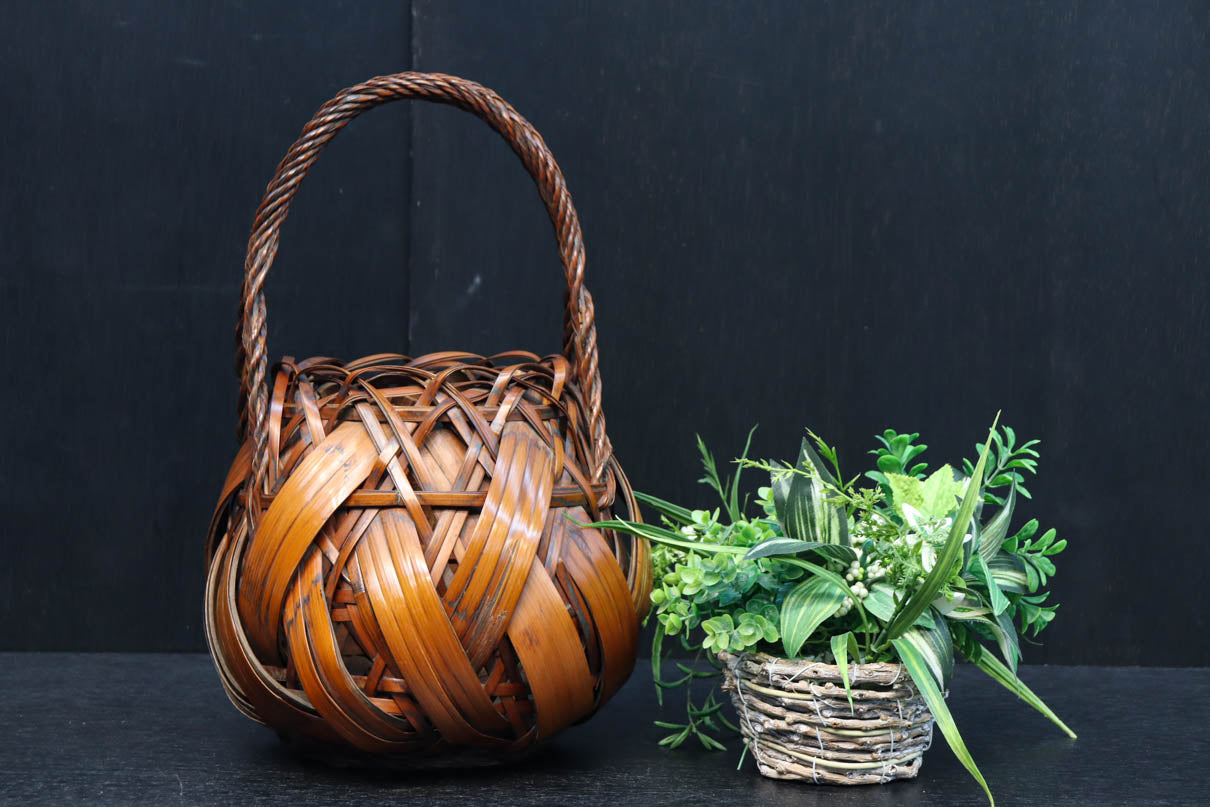 Antique tool (Bamboo flower basket) DC8691