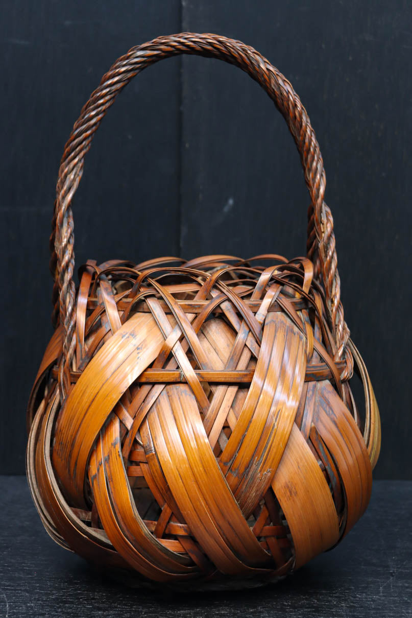 Antique tool (Bamboo flower basket) DC8691