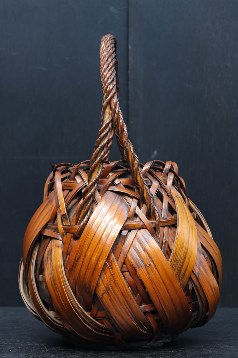 Antique tool (Bamboo flower basket) DC8691