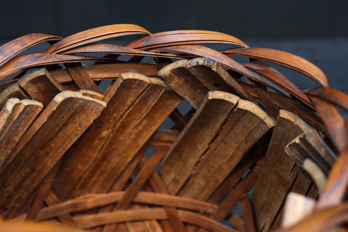 Antique tool (Bamboo flower basket) DC8691