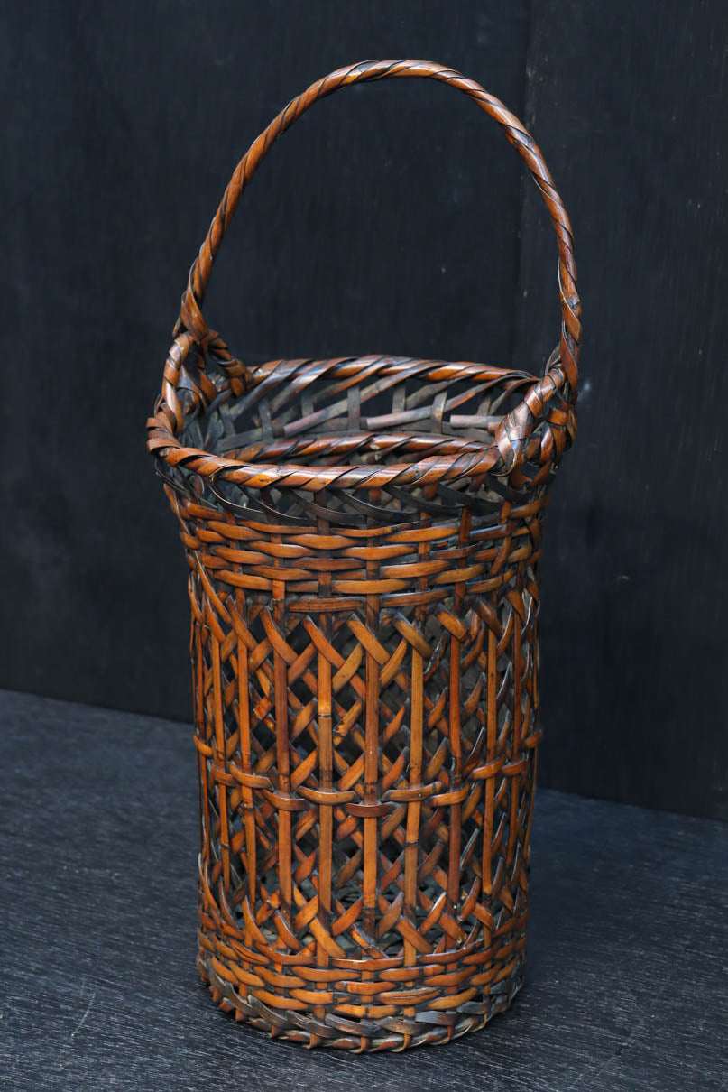 Antique tool (Bamboo flower basket) DC8692