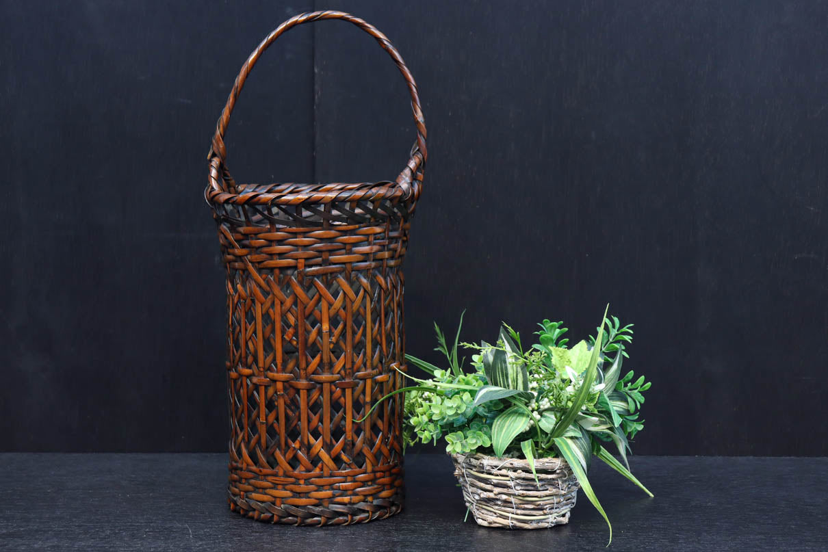 Antique tool (Bamboo flower basket) DC8692