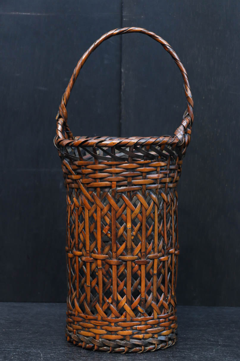 Antique tool (Bamboo flower basket) DC8692
