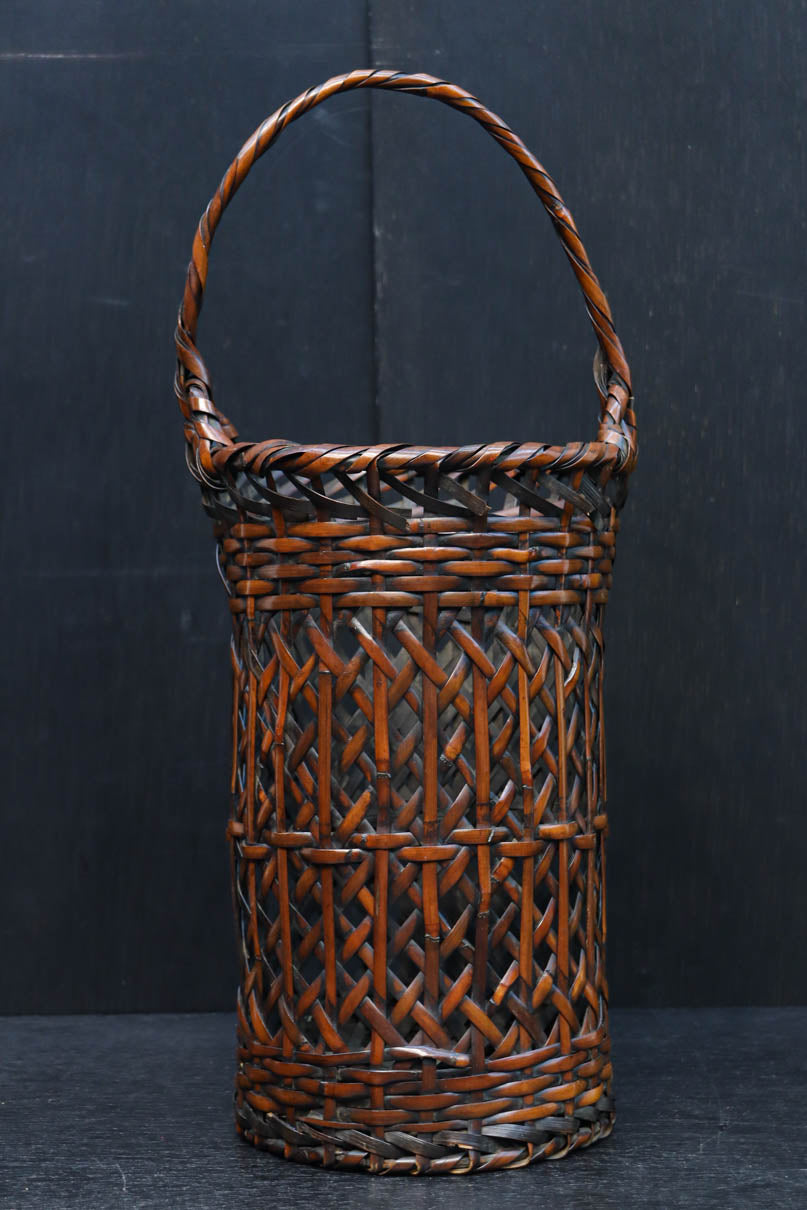 Antique tool (Bamboo flower basket) DC8692