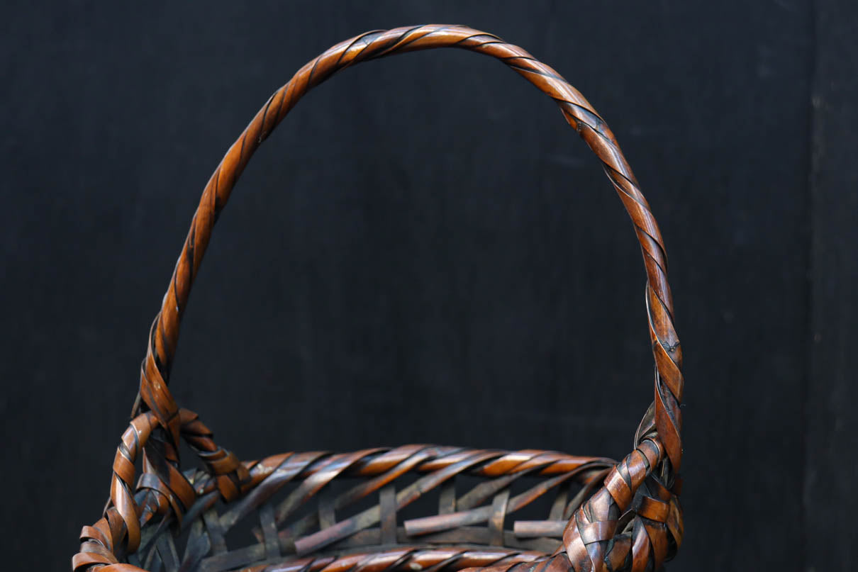 Antique tool (Bamboo flower basket) DC8692