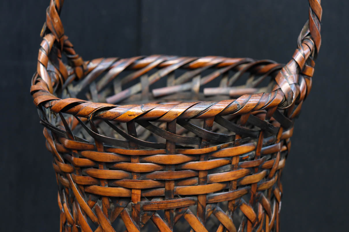 Antique tool (Bamboo flower basket) DC8692