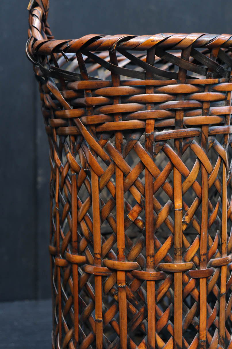 Antique tool (Bamboo flower basket) DC8692