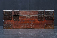 帯包金具で堅牢な面持ちの千両箱　DC8695