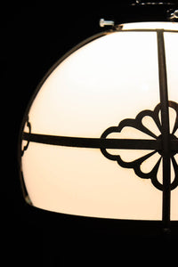 菊菱の装飾金具で格調溢れる電笠　DC8713