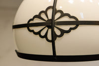 菊菱の装飾金具で格調溢れる電笠　DC8713