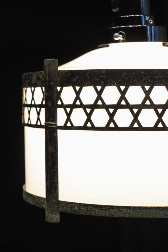 シンプルな籠目装飾の和モダンな電笠　DC8715