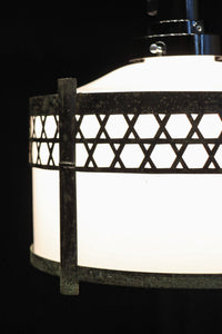 シンプルな籠目装飾の和モダンな電笠　DC8715