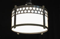 シンプルな籠目装飾の和モダンな電笠　DC8715