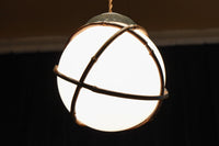 竹フレームを纏う球体の電笠　DC8716