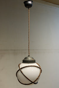 竹フレームを纏う球体の電笠　DC8716