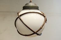 竹フレームを纏う球体の電笠　DC8716