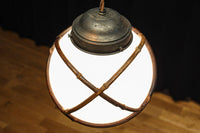 竹フレームを纏う球体の電笠　DC8716