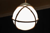 竹フレームを纏う球体の電笠　DC8716