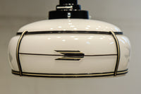 梅の透かし絵に和柄文様を添えた気品ある電笠　DC8717