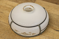 梅の透かし絵に和柄文様を添えた気品ある電笠　DC8717